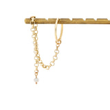 Asymmetric Pearl Ear Chain