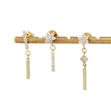 Five Stones and Stick Stud