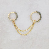 Double Two Chain Ear Chain