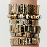 Gold Nefertiti Bracelet by Sigal