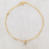 Single Initial Bracelet