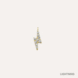Single Initial Charmed Bracelet