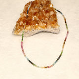Delicate Multicolour Semi Precious Stone Necklace