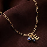 Three Charm Personalised Necklace