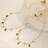 Gold-Filled Colored Nuts and Bolts Necklace