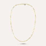 Mixed Gold Filled Bold Chain Necklace