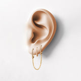 Single Gurmet Ear Chain