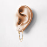 Three Tone Triple Ear Chain