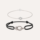 Gabrielle Silver Bracelet Set