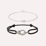Gabrielle Silver Bracelet Set
