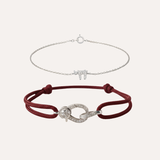 Gabrielle Silver Bracelet Set