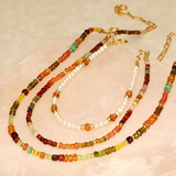 Opal Earth Semi Precious Necklace