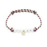 Hanging Pearl Flower Bracelet