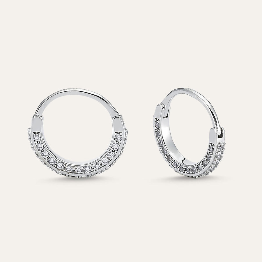 Double Sided Helix Hoop (large)