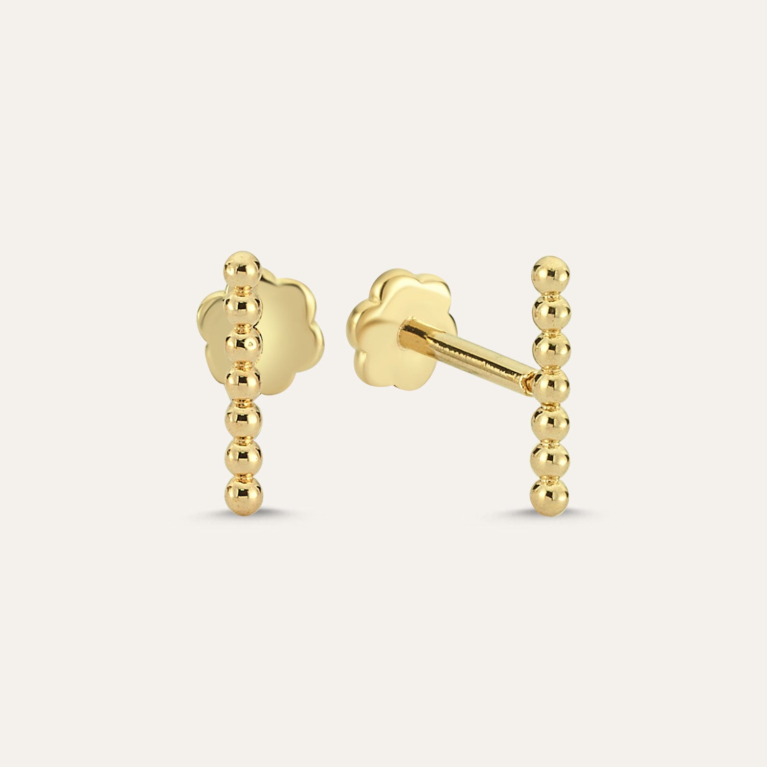 Long Bubble Bar Stud (Screw back) –