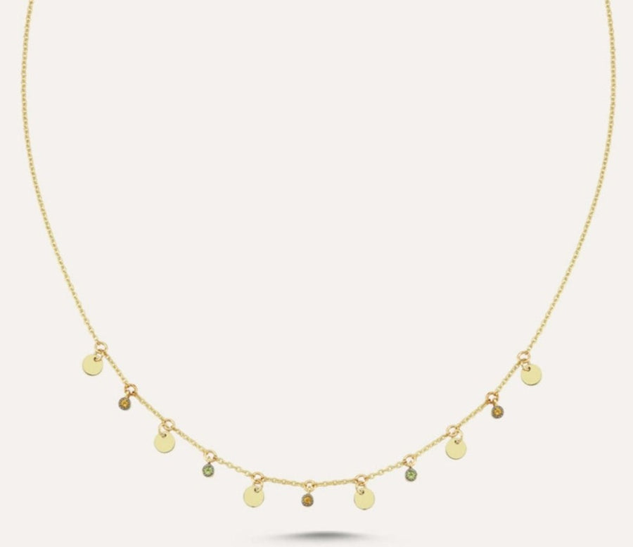 Semi Precious Mini Shakira Necklace