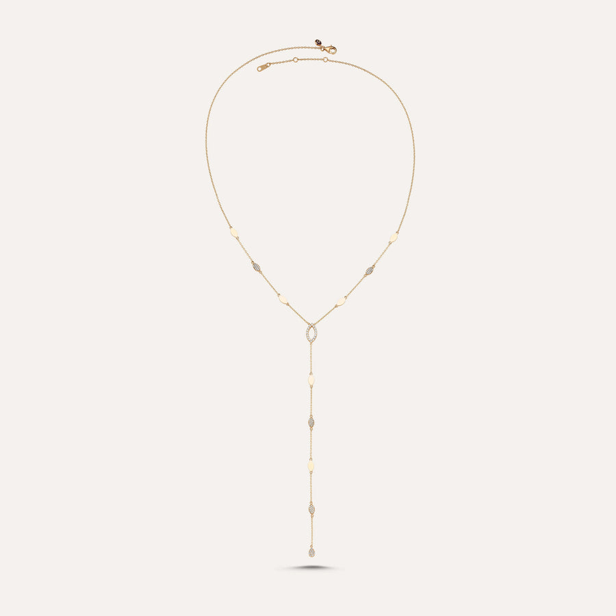 Marquise Choker Drop Chain Lariette