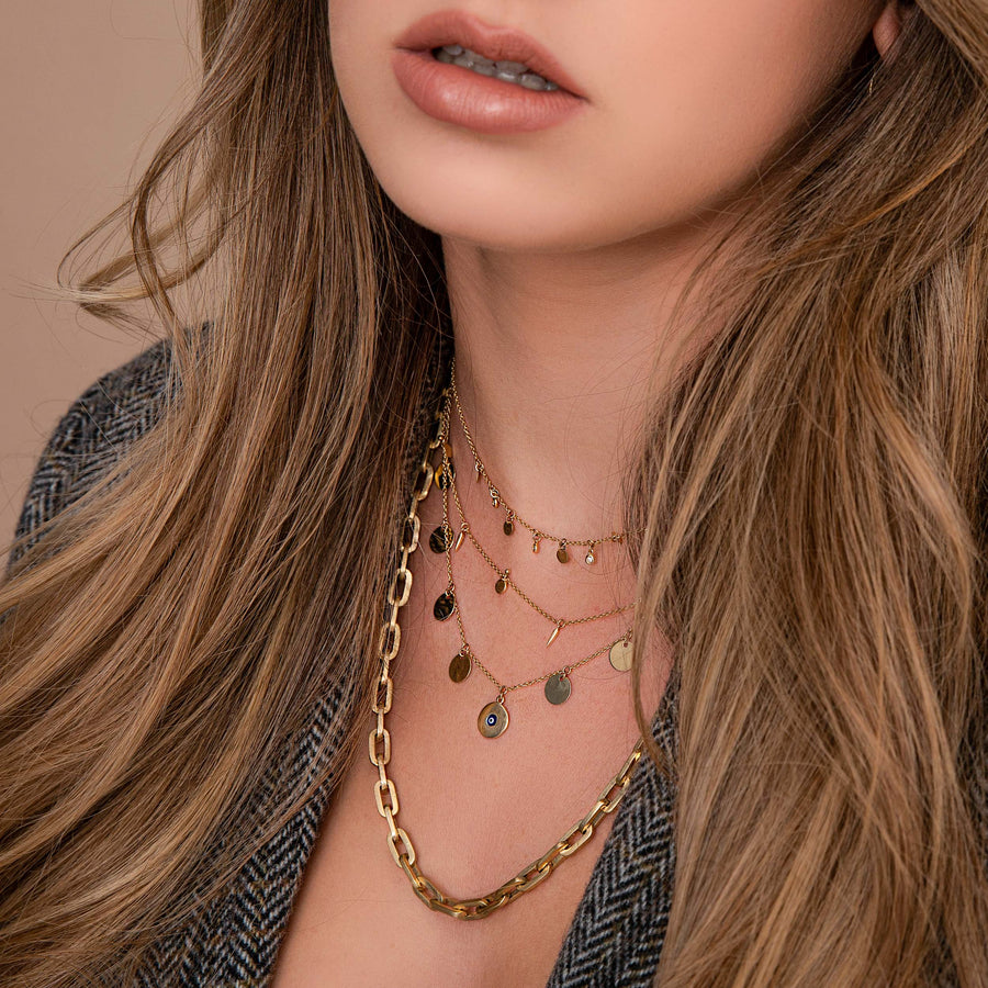 Gypsy Glam Shakira necklace eye motif