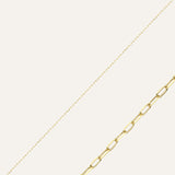 Thin Rectangular Chain Welded Bracelet