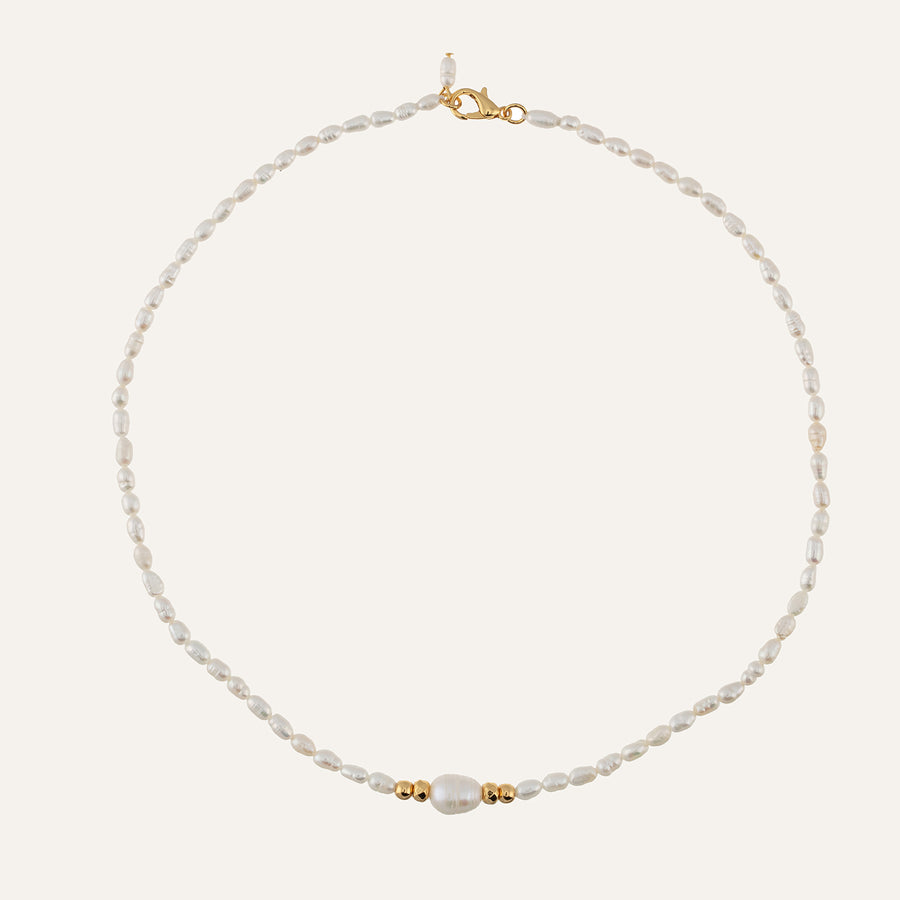 mykonos pearl necklace