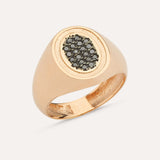 Classic Pave Signet Ring